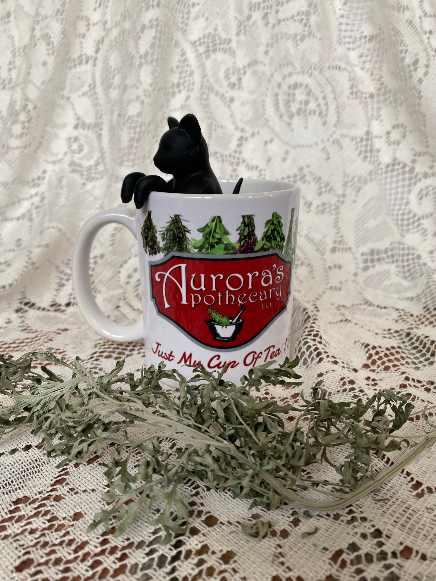 Aurora’s Apothecary tea mug