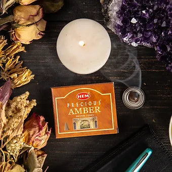 Incense Cones - Amber