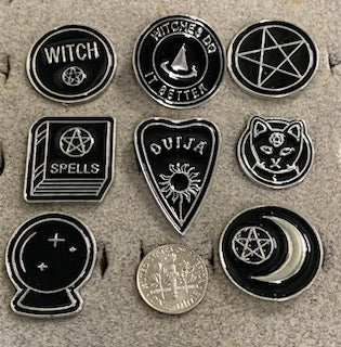 Witchy Enamel Pins