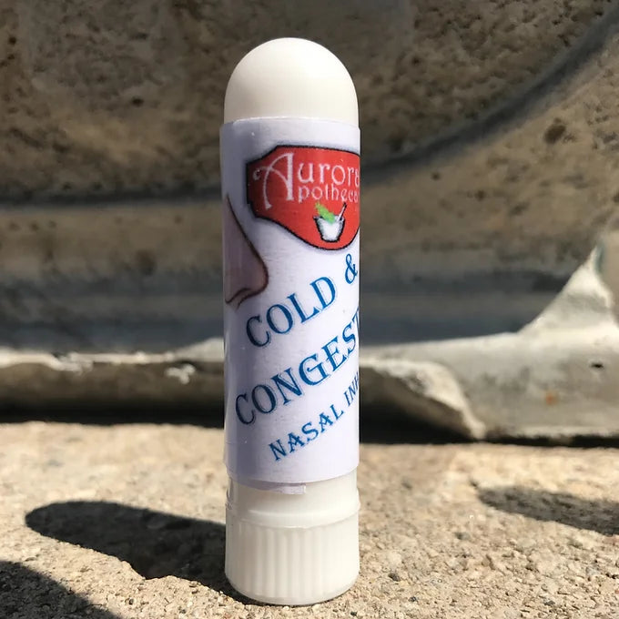 Cold Inhalant Cold & Congestion Inhalant - Natural Decongestant Aromatherapy | Sinus ...