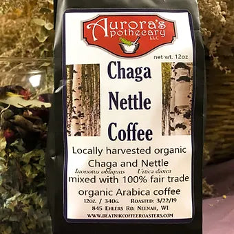Chaga Nettle Coffee – Aurora's Apothecary