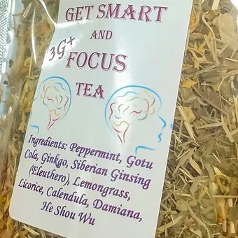50 pcs Get Smart and Focus (3G) Tea 2oz