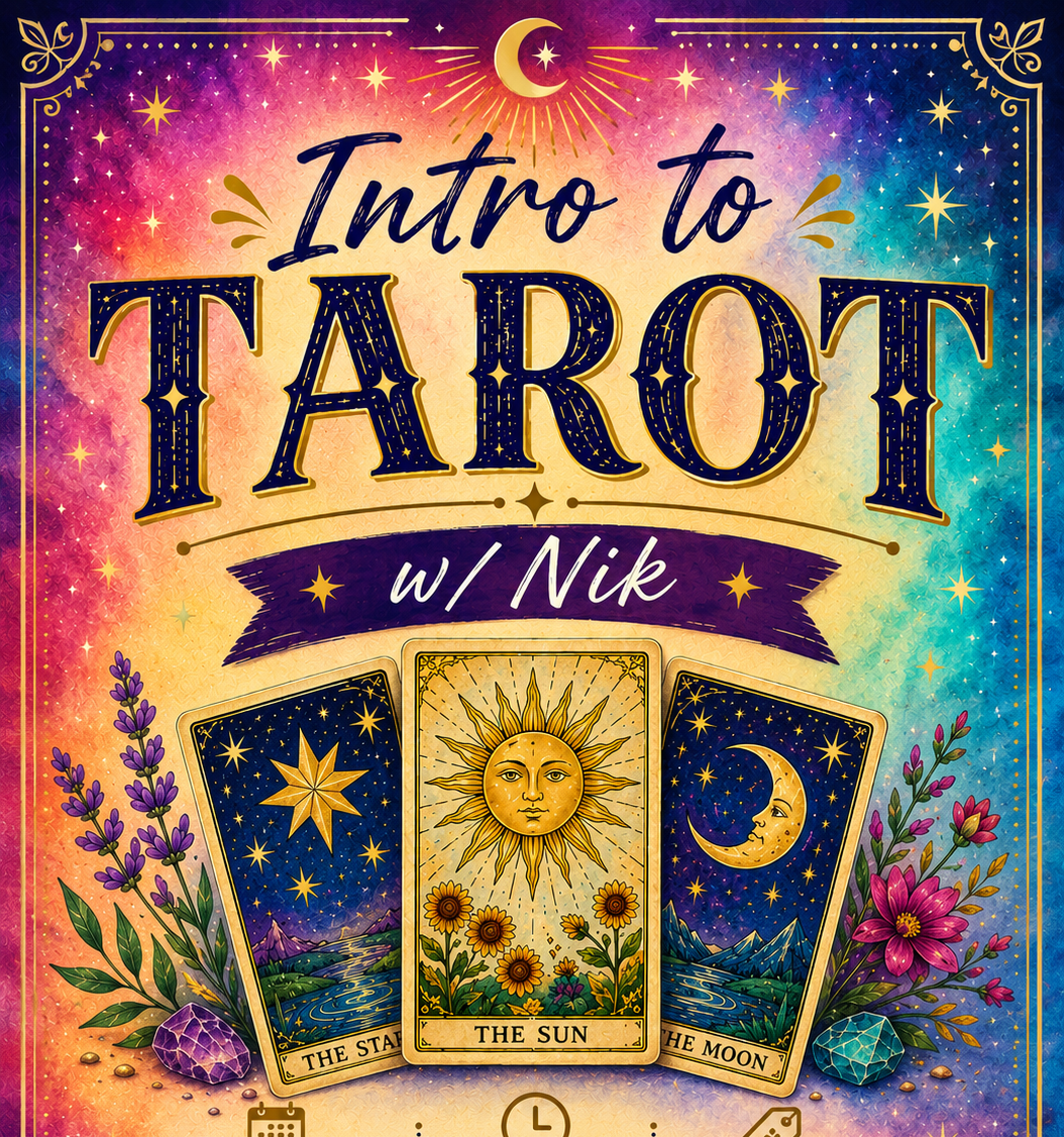 Intro to Tarot class w/ Nik