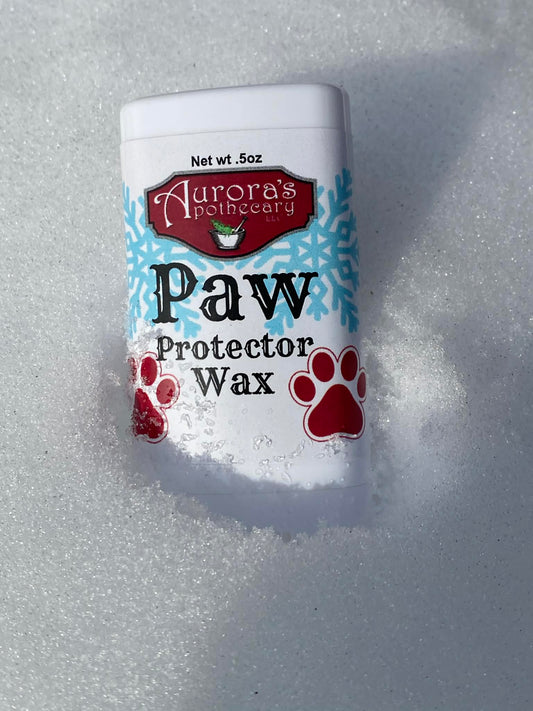 Aurora’s Apothecary Paw Protector Wax stick for dogs protecting paws from snow, salt, and hot pavement