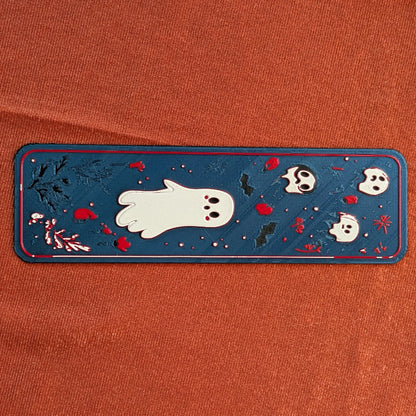 Floating Ghost Bookmark Blue 3D Printed Reader Marker