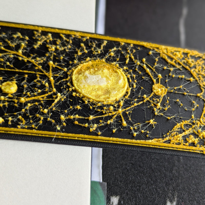 Gilded Celestial Map Moon Bookmark | Standard