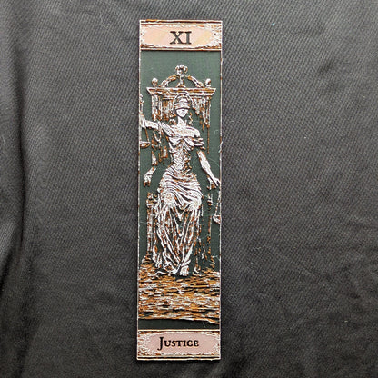 Justice Tarot Bookmark | Classic Edition