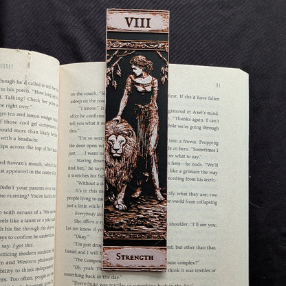 Strength Tarot Bookmark | Classic Edition