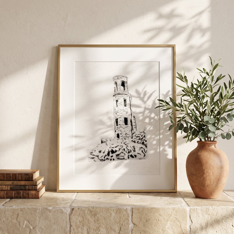 The Beacon Tower Archival Fine Art Print