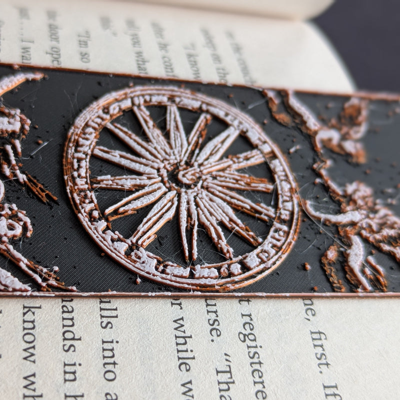 Wheel of Fortune Tarot Bookmark | Classic