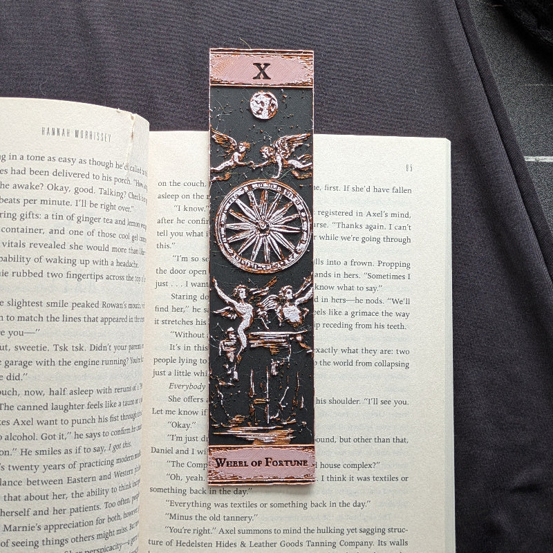 Wheel of Fortune Tarot Bookmark | Classic