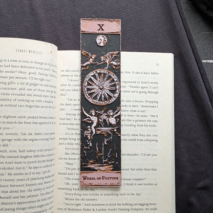 Wheel of Fortune Tarot Bookmark | Classic