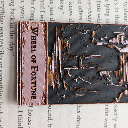 Wheel of Fortune Tarot Bookmark | Classic