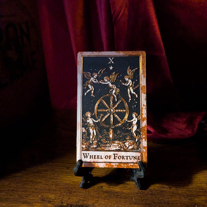 Wheel of Fortune Tarot Bookmark | Collector